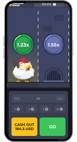 Chicken Road 1.55x step