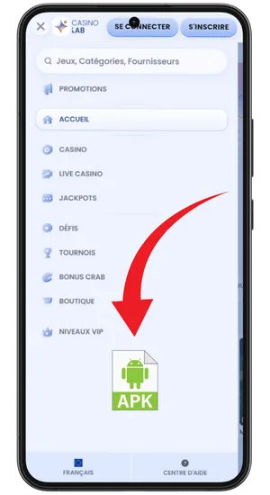 Téléchargez le fichier APK