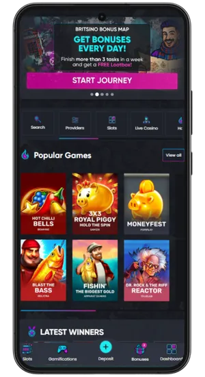 Open licensed UK casino in Chrome browser